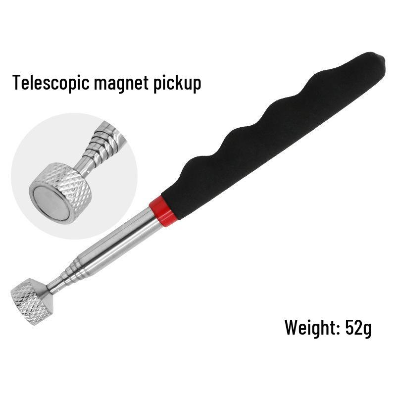 LED Magnetic Telescopic Pick-Up Tool for Metal Parts