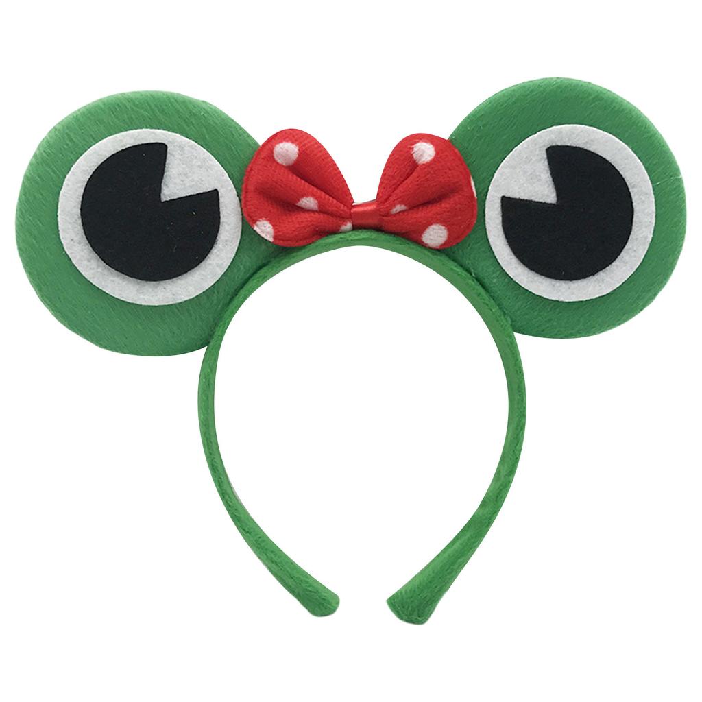 Frogs Headbands Cosplay Crown Headwear Hairbands Headwear Makeup Washing Face Hairbands Birthday Party