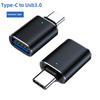 1 Pcs Type-C To USB 3.0 OTG Adapter with LED Indicator - Multi-Color Options for Mobile and Car Use - Card Reader & Charging Converter
