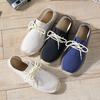 2024 Male Casual Canvas Hemp Insole Fisherman Light Shoes Ethnic Style Men Espadrille Flats Shoes Summer Casual Shoes Driving Shoes