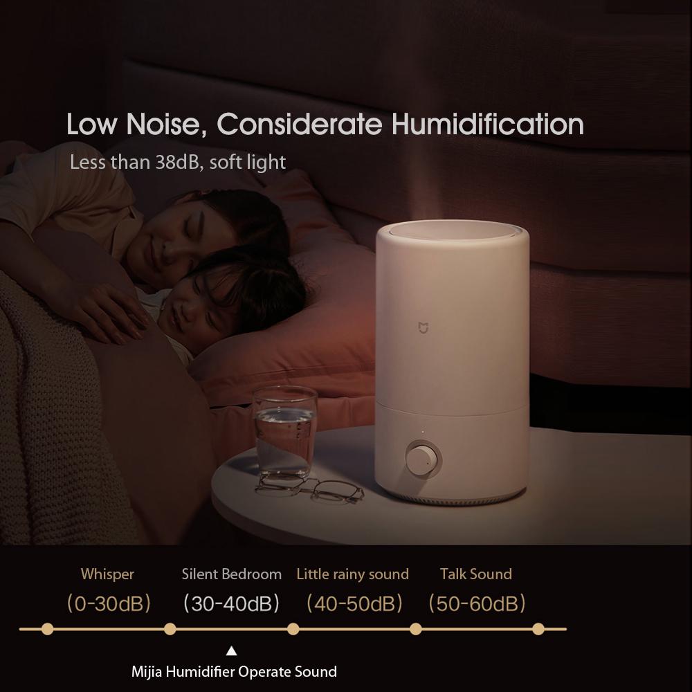 Xiaomi Mijia Humidifier 4L MJJSQ02LX Mute Air Purifier Aromatherapy Humidifier Diffuser Essential