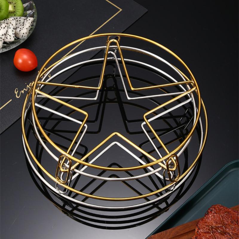 Thicken 304 Stainless Steel Food Steamer Heat Insulation Steaming Grid Rack for Pots Dumplings Home Novel Kitchen Accessories