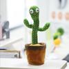 New Creative Swing Twisted Electric Funny Doll Chidlren Plush Musical Toys Dancing Cactus Dance Toy Kids 120 Songs Gifts  Well Made