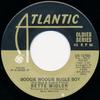 7inch Record BETTE MIDLER - Boogie Woogie Bugle Boy / Do You Wa OS13155 Atlantic US Pop Used