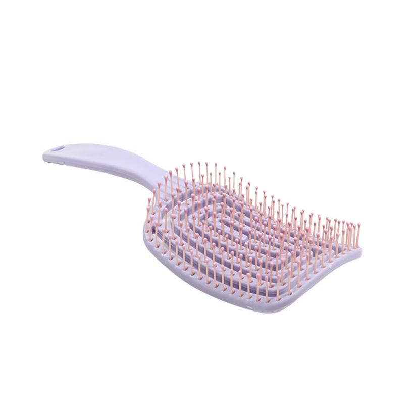 Профессиональная расческа-детанглер для волос, легкая дорожная, для женщин, для кудрявых волос, вентилируемая, для быстрой сушки феном, для укладки, массажная расческа для волос