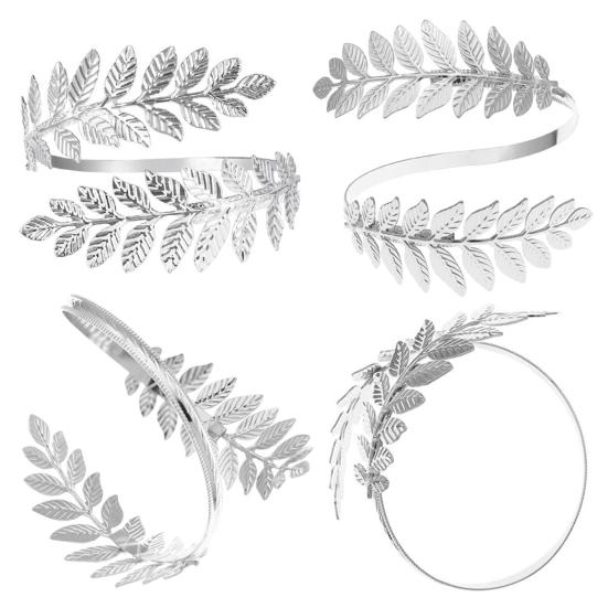 Leaf Tree Bracelet Upper Arm Cuff Armlet Bangle Bracelet Opening Adjustable Armband Bracelet Festival Jewelry Gift