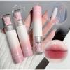 2023 Bear Velvet Lipstick Cute Lip Glaze Girl Pure Desire Casual Look Chestnut Red-brown Lip Mud Korean Makeup Girl Lipstick New