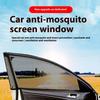 1 Pair Car Rear Window Sunshade UV Protect Shield Mesh Prevent Mosquito Sunshine Privacy Protection Elastic Folding Curtain for Most Vehicles Sedans