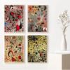 Famous Joan Miro Surrealism Artwork Posters Abstract Canvas Painting Retro Wall Art For Modern Living Room Home Decoration
