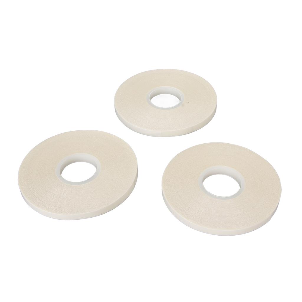 1/4 Inch Water Soluble Double Sided Tape 3 Rolls 16 Yard Each Wash Away Tape Sewing Tape for DIY