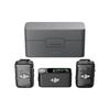 DJI Mic 2 (2 Transmitters + 1 Receiver + Charging Case) All-in-One Wireless Microphone with Smart Noise Cancellation, 32-bit Float Internal