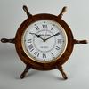 40.64 Cm Handmade Rosewood Wall Clock Nautical Wall Decor Ship Wheel Rosewood Home Decor Hangings Pirated Wheel A Perfect Room Decor for Room
