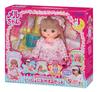 Mell-chan Sleepover Set by Pilot – Dress Up Doll with Bedtime and Toothbrushing Accessories