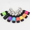 1pc Outdoor Sports Camping Waterproof Mini LED Light USB  Rechargeable Flashlight Lamp Pocket Keychain USB Rechargeable Pocket Keychain Flashlight