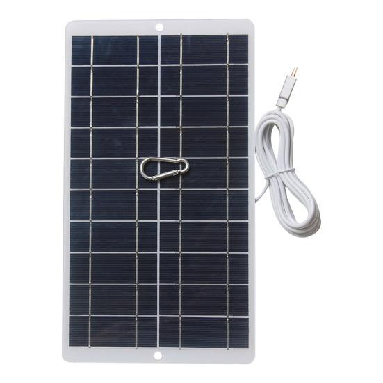 Solar Panel 10W Charging Panel IP65 Waterproof Overcharge Protection Camera
