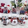 Christmas Q Edition Cute Foam Snowman Doll Christmas Tree Pendant Gift Decoration Pendant Christmas Tree Decorations
