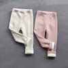 Kids Clothing Thicken Warm Cashmere Pants For Girls Autumn Winter Korean Childrens Plus Velvet Trousers Girls Legging