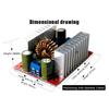 Dc 400W 15A High-Power Step-Up Boost Converter Constant Current Power Supply Module Led Driver Voltage Charger Step Up Module