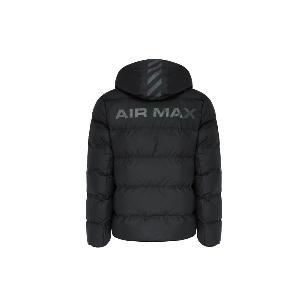 Nike Sportswear Primaloft Air Max Series Windrunner Logo Print Warm Jacket Men Jackets Black HF6603-010