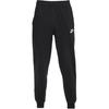 Sportswear Club Logo Print Cuffed Casual Pants Kids Bottoms Black FZ5509-010