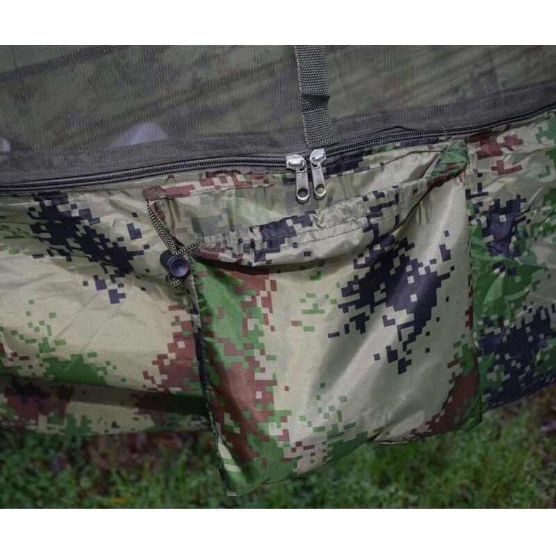 Outdoor Mosquito Net Hammock Camping Ultra Light Nylon Double Portable Hammock For Indoor, Camping, Camping, Travel, Yard, Beach