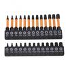 26Pcs Screwdriver Bit Star S2 Alloy Steel 14in Hex Shank Screwdriver Bit for Maintenance
