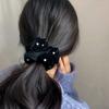 Shigam Market Velvet Hair Scrunchie Pearl Gopchang Hair Tie