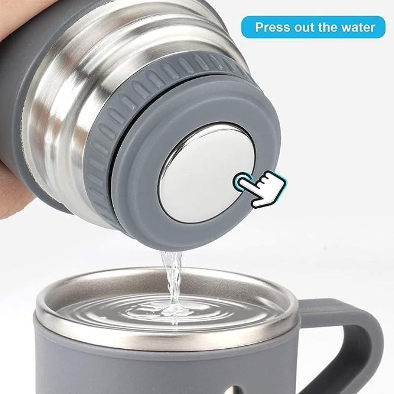 304 Double-Layer Stainless Steel Vacuum Thermos Cup Set of Wine Beer Coffee 500ml Insulated Travel Mug Business Water Bottle