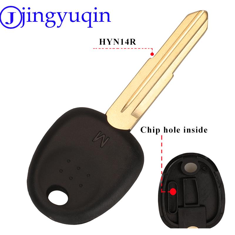 Jingyuqin Blank Car Transponder Key For Hyundai Accent Sonata NF Elantra Accent Coupe Getz H-1 Lavita TiburonTucson Verna