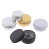 10Pcs Aluminum Jar Containers Pot Tin Empty Wax Lip Balm Cosmetic Containers