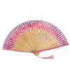Chinese Style Multiple Colors Decorative Folding Fan Ornament Art Craft Performance Props Bamboo Dance Party Show Gift Accessories
