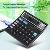 Former Data Check Solar Calculator 12-bit Large Screen Precise Data Solar Scientific Calculator