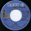 7inch Record WAYNE WONDER - What Baby G 2001 Jamaica Reggae, Ska & Dub