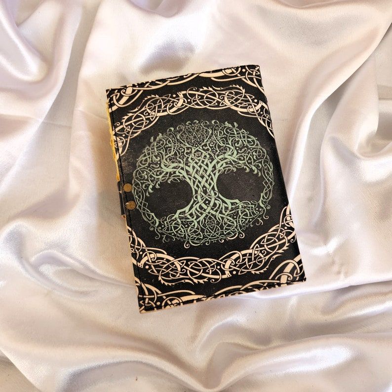 Tree of Life Leather Journal, Leather Dairy, Leather Notebook, Sketchbook, Writing Journal, Wedding Gift, Travel Journal, Personalized Gift.