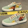 Board Shoes Student Youth Low-top Casual Trendy Shoes Men's Spring and Summer Men's Shoes 2024 New Trendy Cloth Shoes Men's