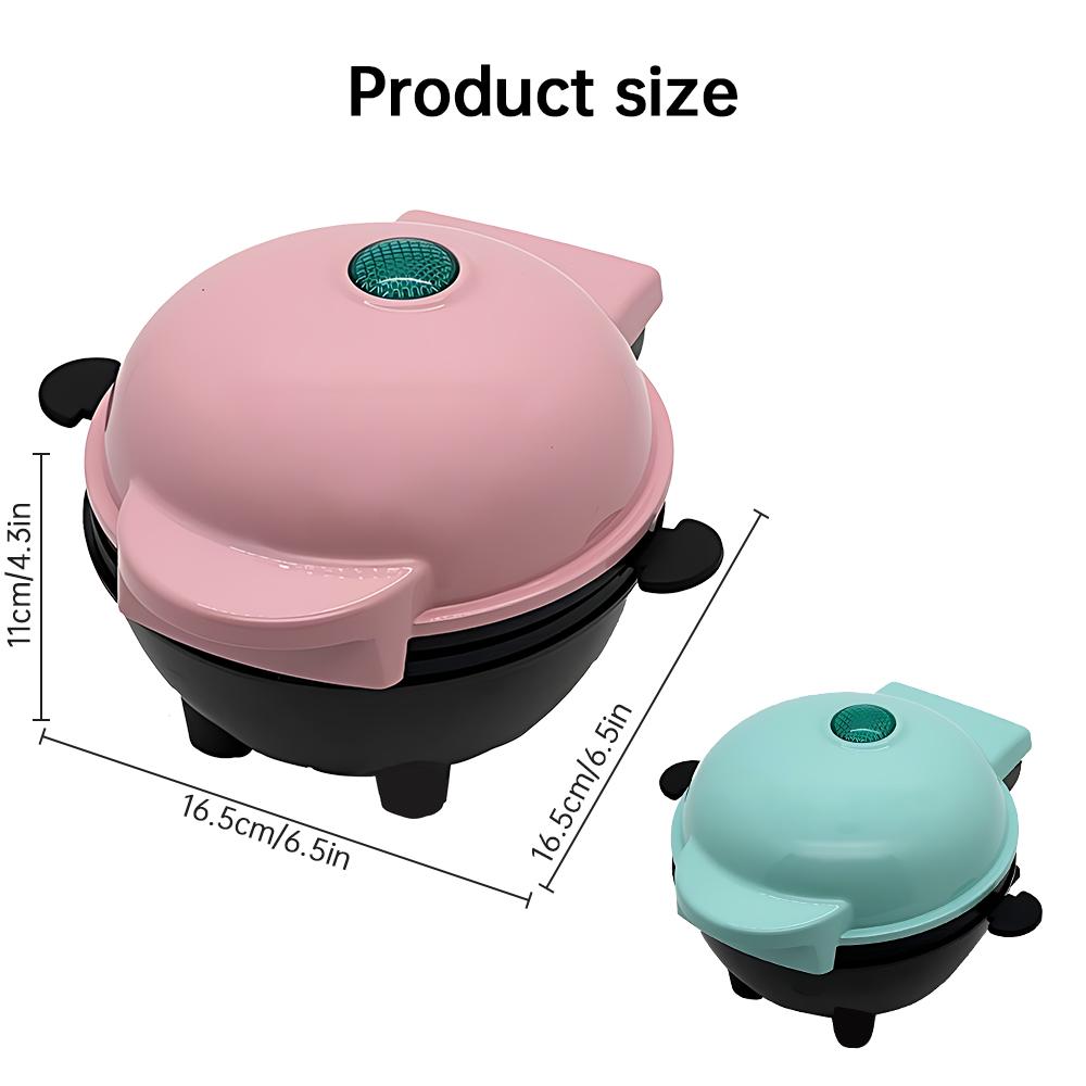 Mini Flower Donut Maker Machine Non Stick Home Commercial Electric Food Grade Breakfast Cake Maker