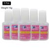 10g Fast Drying Nail Glue for False Nails Glitter Acrylic Nail Rhinestone Decoration Extension Glue Adhensive Nail Care Tool