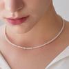 Dmoment (925Silver) Lunara Pearl Necklace