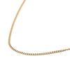 18K Kihei Necklace Chain 2 Sides 50cm Thin Width K18 18K 1.2mm