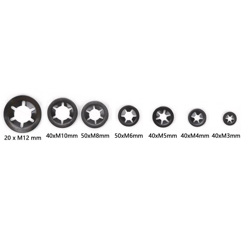 Locking Washers Fastener Clips Starlock Washers Star Gaskets Star Tooth Fastener Star Nut Fastener
