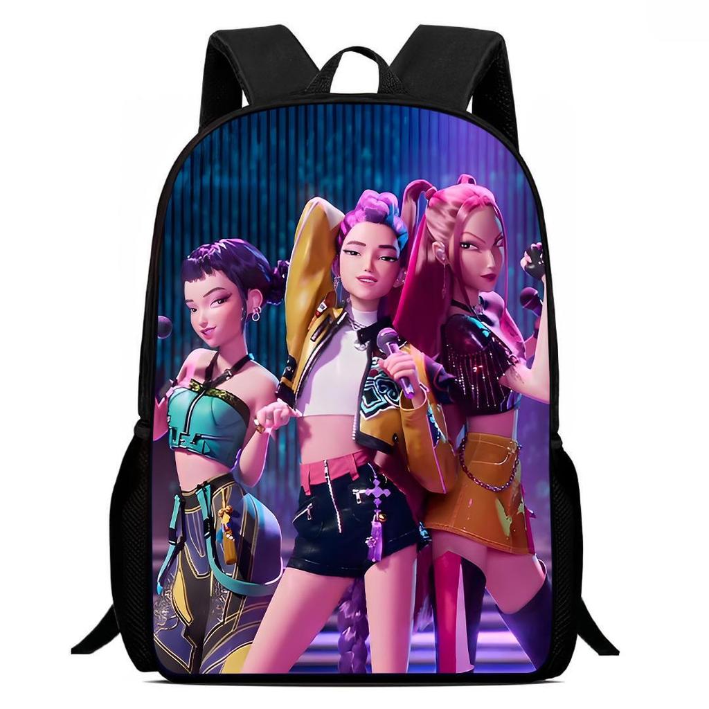 Kpop Demon Hunter Girl Group High-Definition Backpack - Lightweight & Casual Design