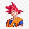 Patches For Clothes Bag Iron On Thermal Stickers Goku Ssj God De Perfil Goku Vegeta Pattern Washable Heat Transfer