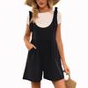 Rompers For Women Summer Casual Sleeveless Shorts  Jumpsuits With Pockets