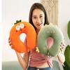 Portable Children Outdoor Travel Pillow Short Plush Flight Neck Pillow U-shaped Pillow