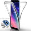 360 Full Body Hard PC Back + Soft TPU Front Phone Case Clear Cover for iPhone Samsung Huawei Honor Xiaomi Redmi OPPO Realme Vivo OnePlus