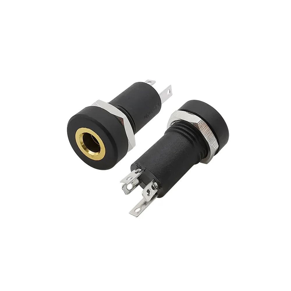Gold Plated 3.5 Mm Headphone Female Socket 3.5 Mm Audio Socket 3/4 Pin 3.5mm Audio Jack Socket