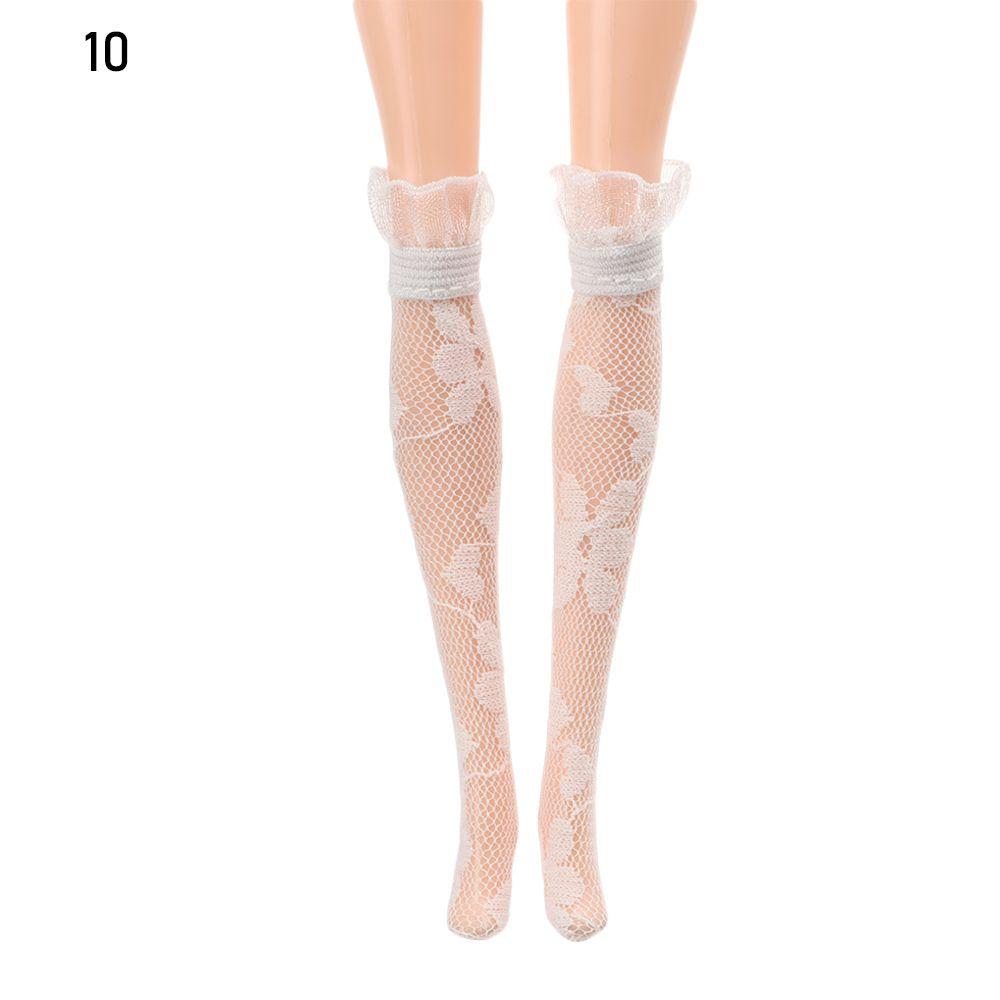 Decoration Toys DIY Christmas Gift Doll's Clothes Accessories 1/6 Doll Stockings Lace Socks