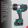 3500N.M Torque Brushless Electric Impact Wrench 3/4 Inch 8 Gears Cordless Wrench Power Tools For Makita 18V Battery