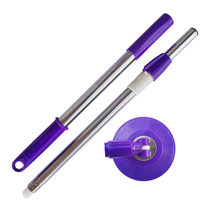 Spin Mop Pole Handle Replacement For Floor 360 Degrees Rotating Floor Mop Pole No Foot Pedal Version Handle Cleaning Tool Kit