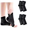 2 Pairs Plantar Fasciitis Shoes Pads Compression Socks for Heel and Ankle Pain Relief Foot Care Protectors